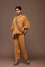 Crisscross Free Size Top / Co-ord Set – Stylish & Comfortable Linen Wear | VIVIR