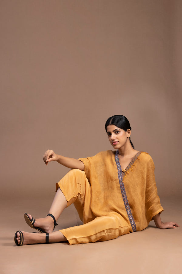 Crisscross Free Size Top / Co-ord Set – Stylish & Comfortable Linen Wear | VIVIR