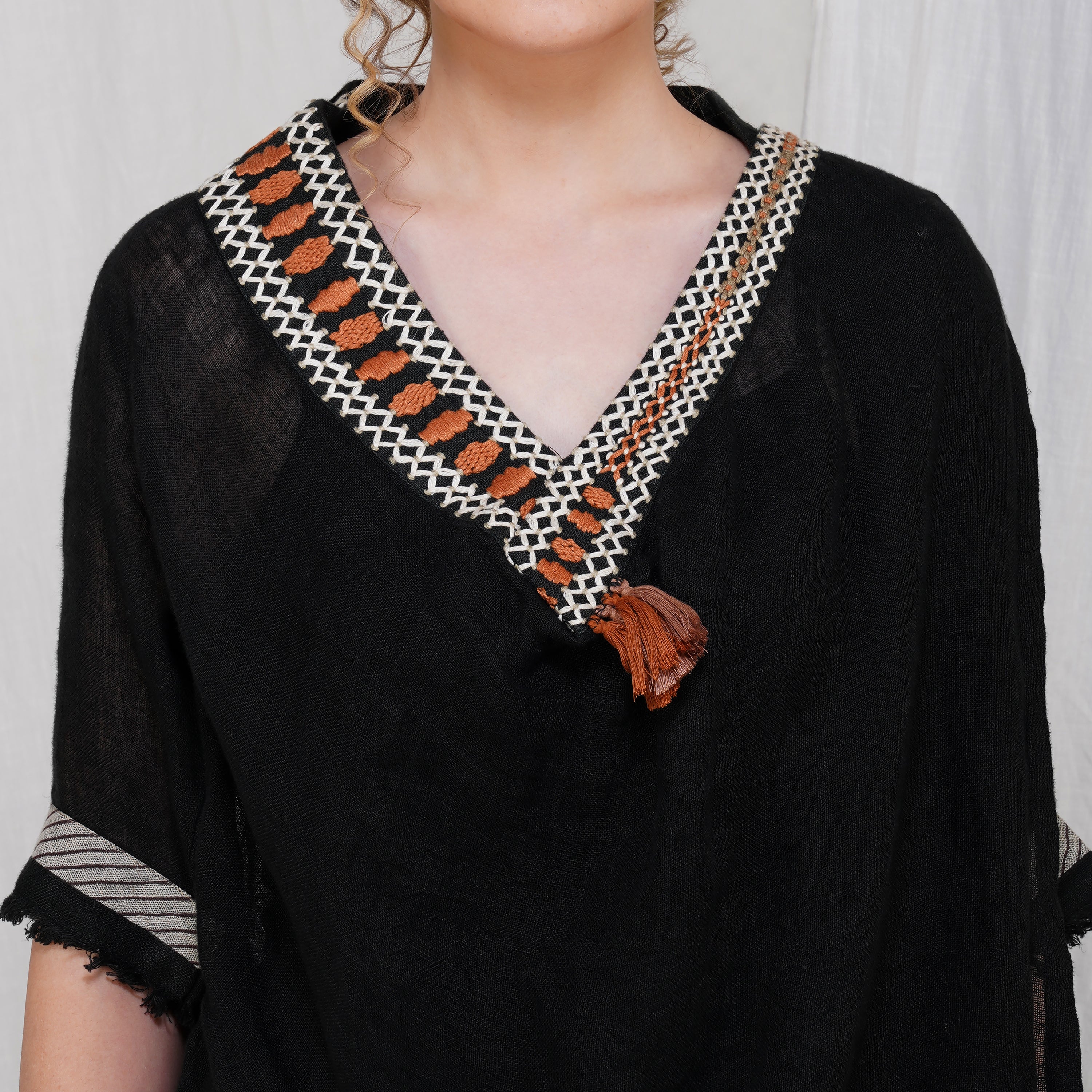 Turkish Wrap Jacket | Co-Ord Set | Handcrafted Linen Elegance | VIVIR