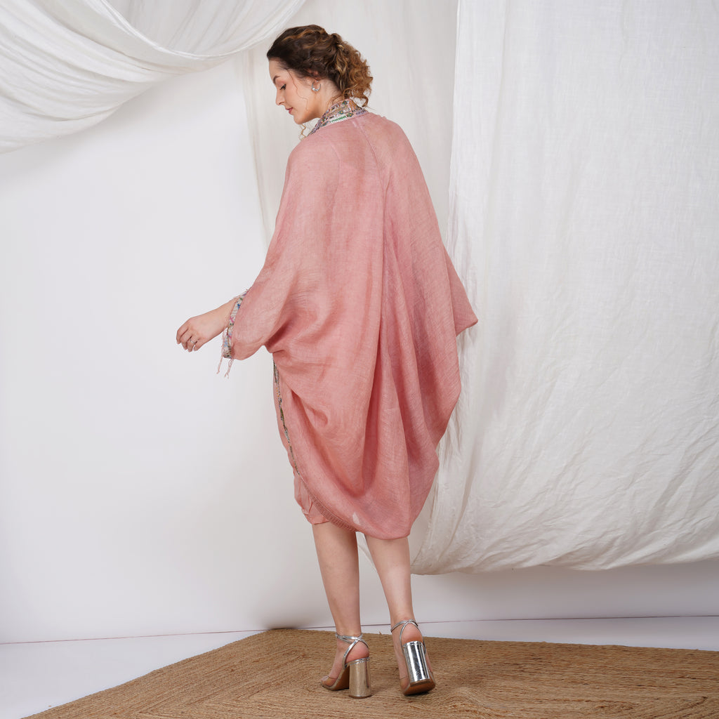 Knotted Jacket Dress – Chic Handcrafted Outfit | VIVIR
