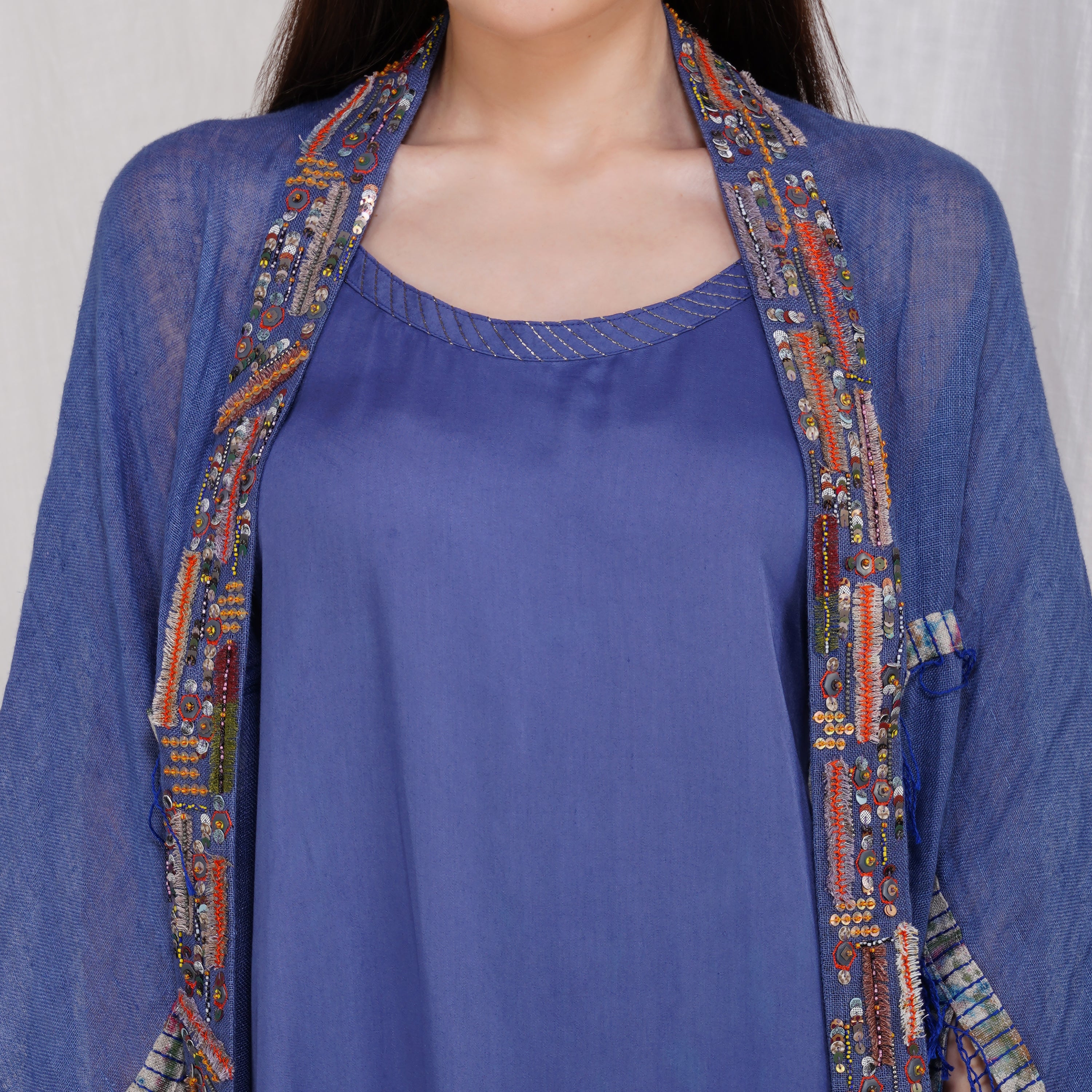 Knotted Jacket Dress – Chic Handcrafted Outfit | VIVIR