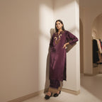Tissue Tunic with Zardozi Embroidery