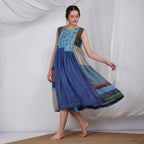 Multi-Color Frock – Vibrant Handcrafted Linen Dress | VIVIR