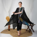 Digital Print Jacket Dress Set – Women's Handcrafted Linen | VIVIR