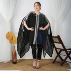 Digital Print Jacket Dress Set – Women's Handcrafted Linen | VIVIR