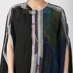Digital Print Jacket Dress Set – Women's Handcrafted Linen | VIVIR