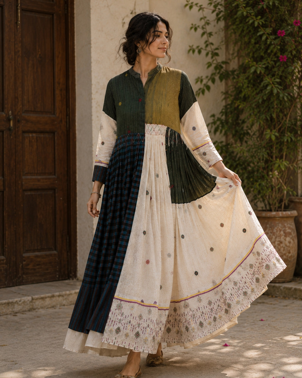 Heritage Jamdani Threadwork Kurta