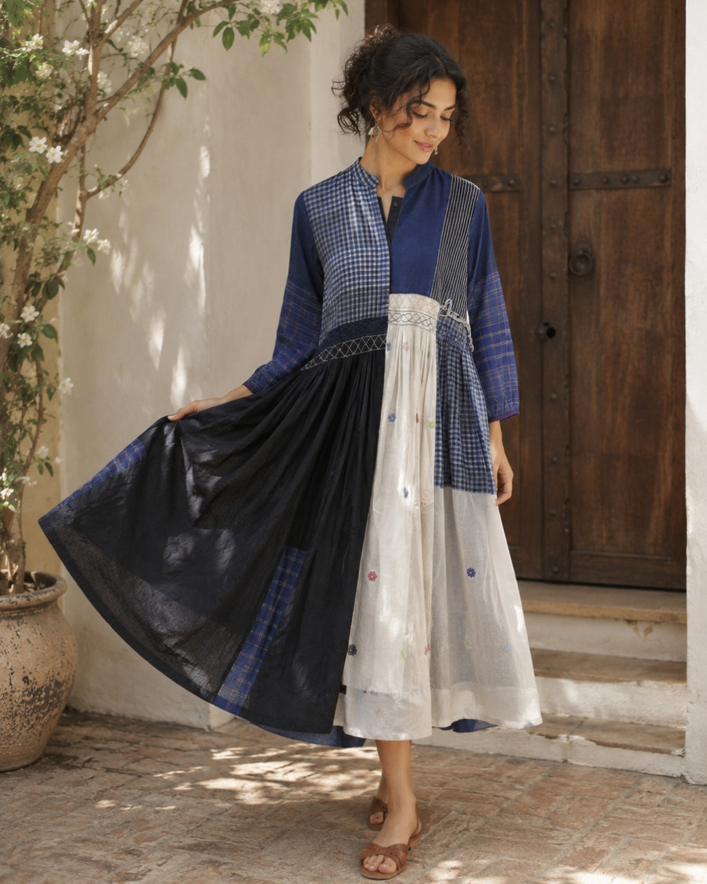 Heritage Jamdani Threadwork Kurta