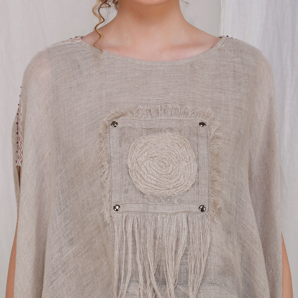 Long Sleeve Shrug – Elegant & Lightweight Linen Layer | VIVIR