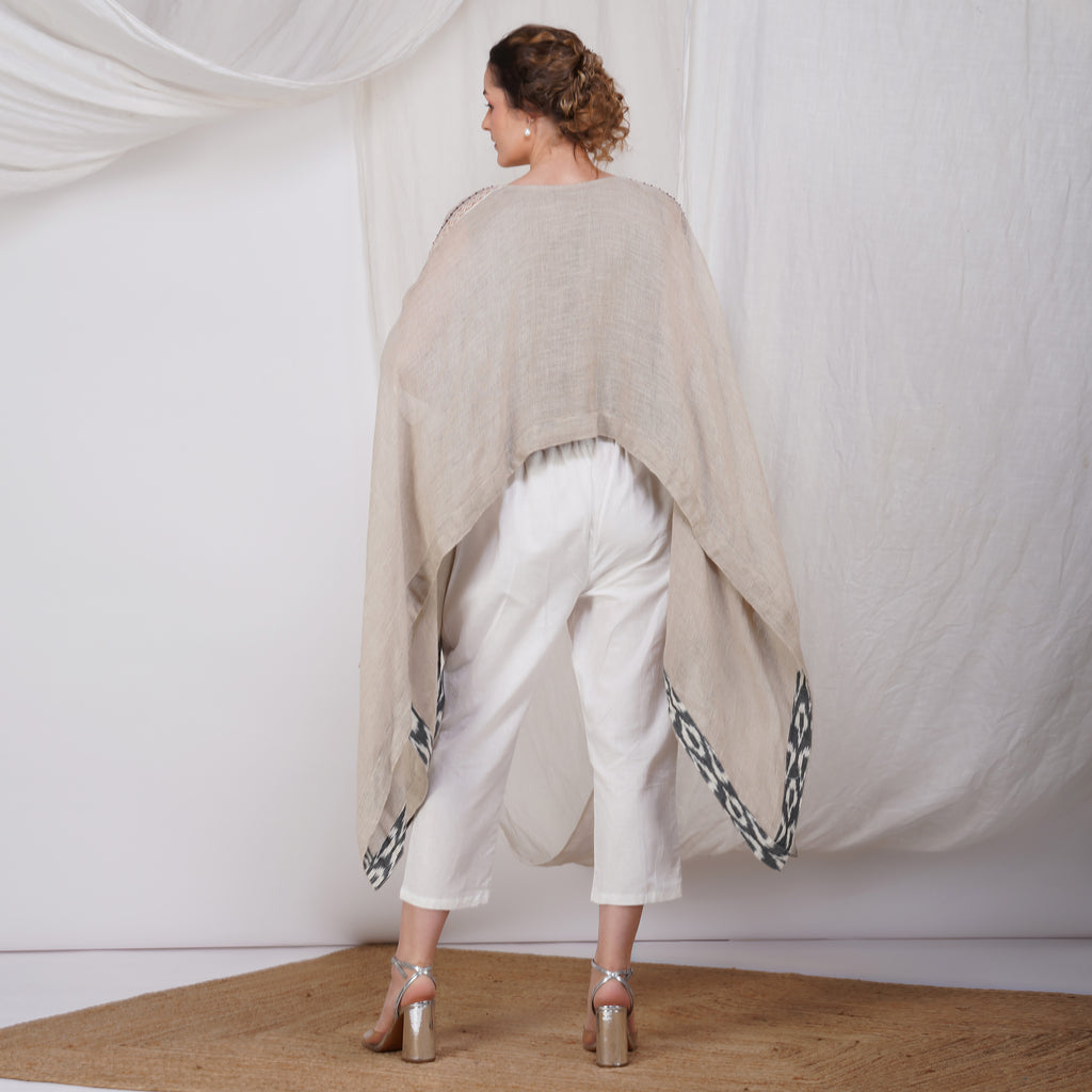 Long Sleeve Shrug – Elegant & Lightweight Linen Layer | VIVIR