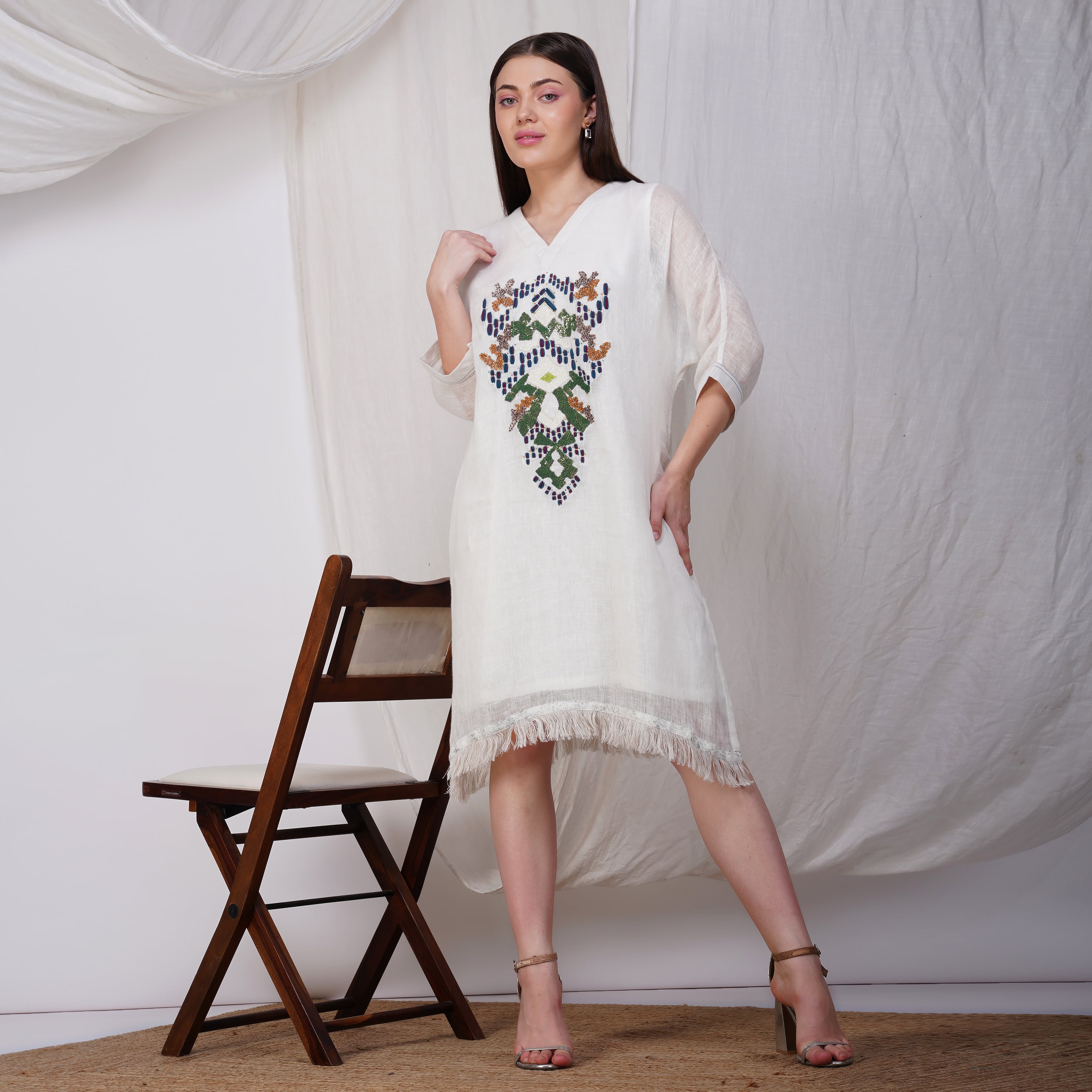 Kali Dress Chiffon – Elegant & Flowy Chiffon Dress | VIVIR