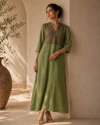 Chic Circle Detail Tunic Set