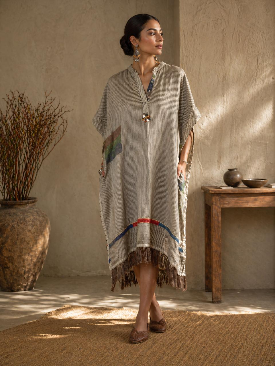 Rustic Flow Artisan Kaftan